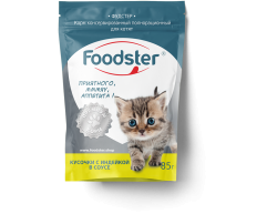Foodster пауч для котят индейка кусочки в соусе 85г