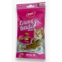 Gnawlers Crunchy tender лакомство для кошек подушечки с лососем и молоком 65г