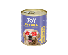 Joy консерва для собак средних и круп пород Курица 340г