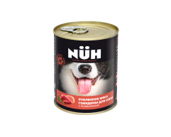 Nuh консерва для собак средних и круп пород Говядина 340г