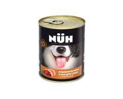 Nuh консерва для собак средних и круп пород Утка 340г