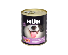 Nuh консерва для собак средних и круп пород Ягненок 340г