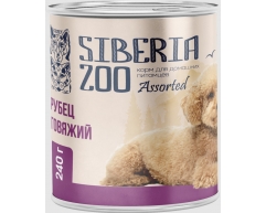 Siberia Zoo Assorted консерва для собак рубец говяжий 240г