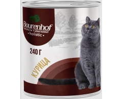 Baurenhof Holistic консерва влажный корм для кошек курица 240г