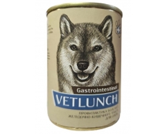 Vetlanch Gastrointestinal консерва д/собак профилактика болезней желудочно-кишечного тракта 340г