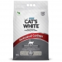 Cat's White Activated Carbon комкующийся наполнитель с активированным углем 10л