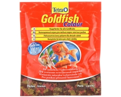 Tetra Goldfish Colour Flakes хлопья корм для улучшения окраса золотых рыбок 12г