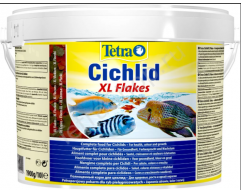 Tetra Cichlid XL Flakes хлопья корм для цихлид ведро 10л 1,9кг