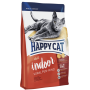 Happy Cat Adult Indor Voralpen-Rind сухой корм для кошек альпийская говядина 1,4кг