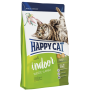 Happy Cat Adult Indor Weide-Lamm сухой корм для кошек чувствительное пищеварение ягненок 1,4кг