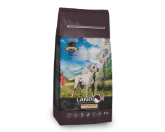 LANDOR Puppy Large Breed Lamb & Rice сухой корм для щенков всех пород от 1-18 месяцев ягнёно/рис 3кг