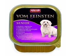 Animonda Vom Feinsten Senior ламистер для собак старше 7лет мясо дом птицы/ягнёнок 150г