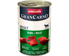 Animonda GranСarno Original Adult Dog Beef Game консерва для собак говядина/дичь 400г