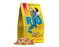 RIO корм для средних попугаев в период линьки 500г