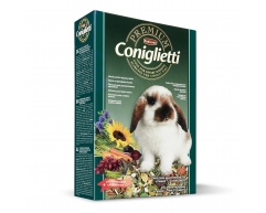 Padovan Premium Coniglietti корм для кроликов и молодняка 500г