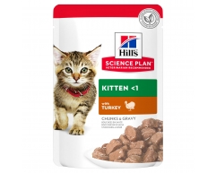 Hill's Science Plan Kitten Turkey пауч для котят индейка 85г