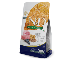 N&D Low Grain Adult Cat Lamb & Blueberry сухой корм для кошек ягнёнок/черника 300г