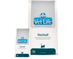 Vet Life Cat Hairball сухой корм для кошек выведение волосяных комочков 400г