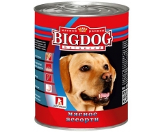 Зоогурман Big Dog консерва для собак мясное ассорти 850г