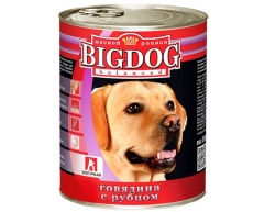 Зоогурман Big Dog консерва для собак говядина/рубец 850г