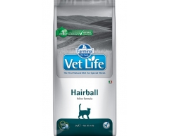 Vet Life Cat Hairball сухой корм для кошек выведение волосяных комочков 10кг