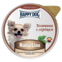 Happy Dog NaturLine ламистер для собак паштет телятина сердце 125г