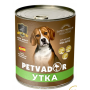 Petvador косерва для собак утка 400г