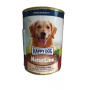 Happy Dog NaturLine консерва для собак телятина/сердце/печень/рубец 970г