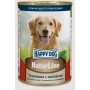 Happy Dog NaturLine консерва для собак телятина/индейка 970г