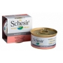 Schesir консерва для кошек лосось в собственном соку №170 85г