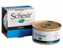 Schesir консерва для кошек тунец №135 85г