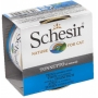 Schesir консерва для кошек тунец в собственном соку №060 85г
