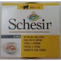 Schesir консерва для кошек тунец/сурими №011 85г