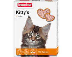 Beaphar Kitty's Junior витамины с биотином для котят 150таб