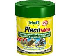 Tetra Pleco Tablets таблетки корм со спирулиной для любых травоядных донных рыб 58таб/18г