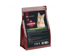 LANDOR Exigent Adult сухой корм для привередливых в питании кошек индейка/ягнёнок 10кг