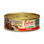 Lunch for pets консерва для собак мелких пород кусочки в желе говядина 100г