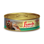 Lunch for pets консерва для щенков мелких пород кусочки в желе мясное ассорти 100г