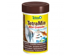 Tetra TetraMin Mini Granules гранулы корм для всех рыб 100мл