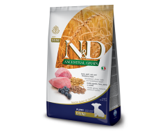 N&D Low Grain Dog Pappy Mini Lamb/Blueberry сухой корм для собак ягненок/черника 800г