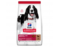 Hill's Science Plan Adult Lamb&Rice сухой корм для собак средних пород ягнёнок/рис 2,5кг
