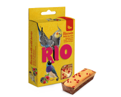 RIO лакомство бисквиты для птиц лесные ягоды 5*7г