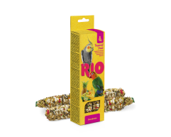 RIO лакомство палочки для средних попугаев тропические фрукты 2*75г
