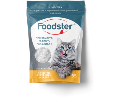 Foodster пауч для кошек курица кусочки в желе 85г