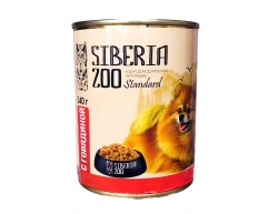 Siberia Zoo консерва для собак говядина 340г