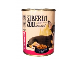 Siberia Zoo консерва для собак телятина 340г