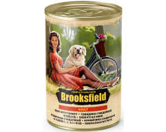 Brooksfield Adult Dog консерва для собак говядина/индейка/рис 400г