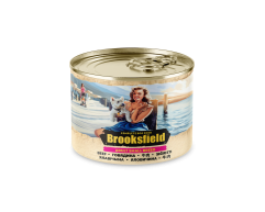 Brooksfield Adult Small Breed консерва для собак мелких пород говядина/рис 200г