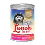 Lunch for pets конcерва для собак средних/крупных пород в желе нежная телятина 400г