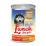 Lunch for pets конcерва для собак средних/крупных пород в желе баранина с потрошками 400г